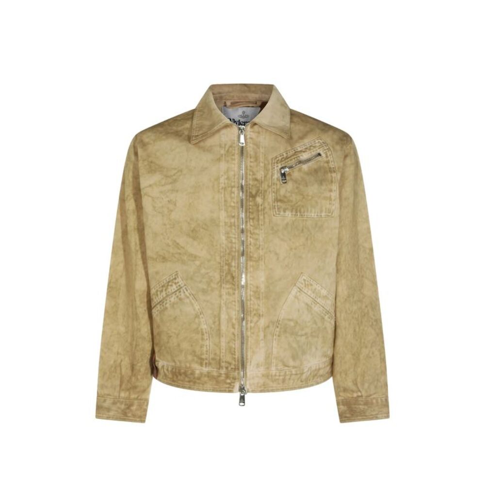 Vivienne Westwood Green Jackets - Shirt Jackets Men